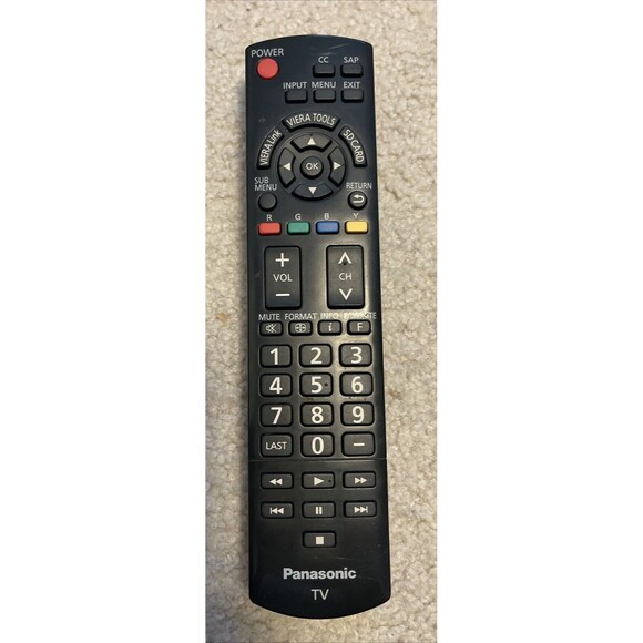 Panasonic TV Remote Control N20AYB000321 - Picture 1 of 2